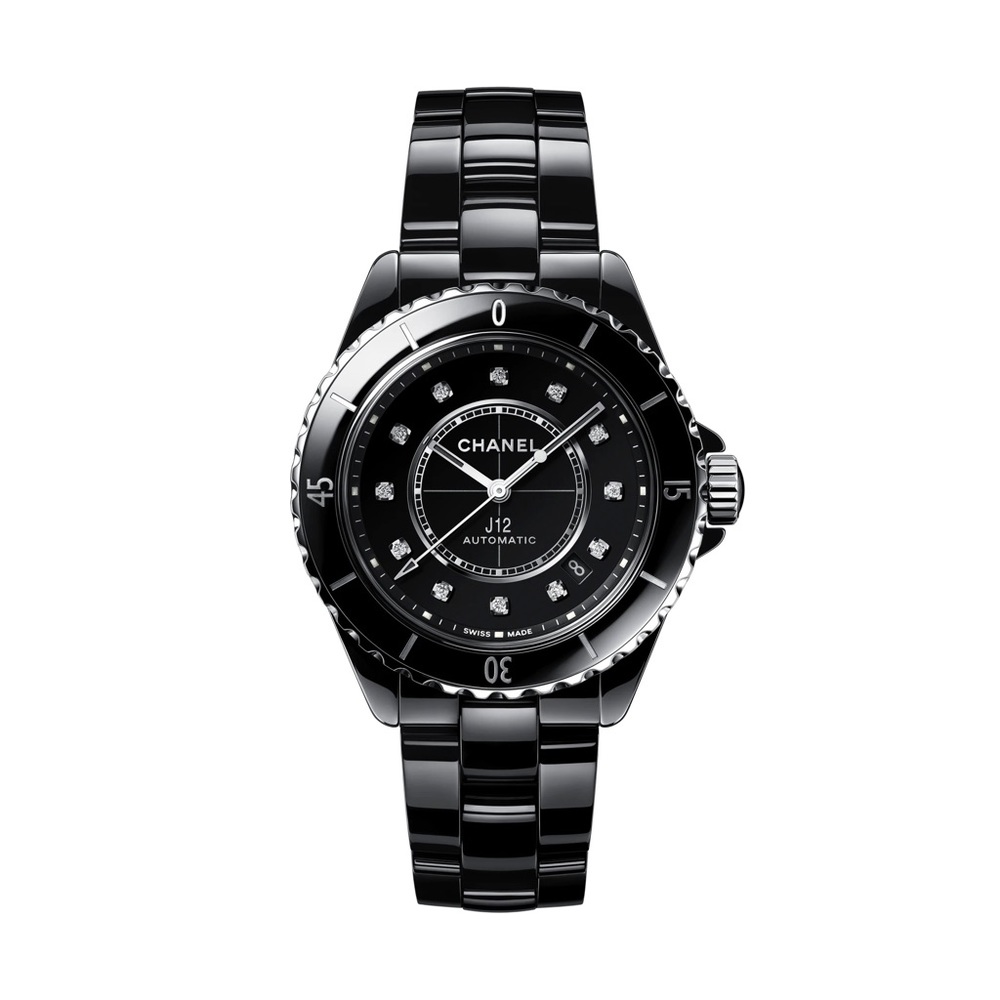 Brand New Chanel J12 Black Ceramic 38mm watch.